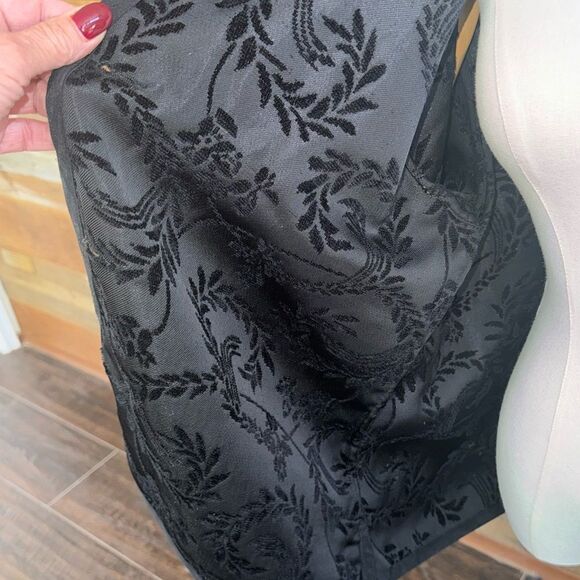 Coldwater Creek reversible light weight jacket black/browns-golds and black - Picture 4 of 13